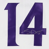 Sam Darnold Minnesota Vikings Autographed Nike White Elite Jersey 