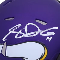 Sam Darnold Minnesota Vikings Autographed Riddell Speed Mini Helmet 