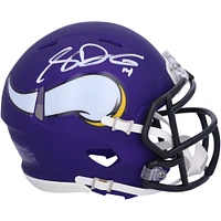 Sam Darnold Minnesota Vikings Autographed Riddell Speed Mini Helmet 