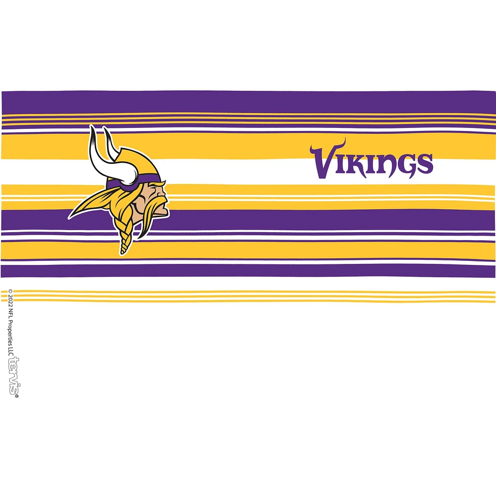 Tervis Minnesota Vikings 16oz. Gobelet classique à rayures Hype