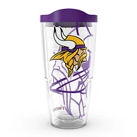 Tervis Minnesota Vikings 24oz. Véritable gobelet classique avec couvercle