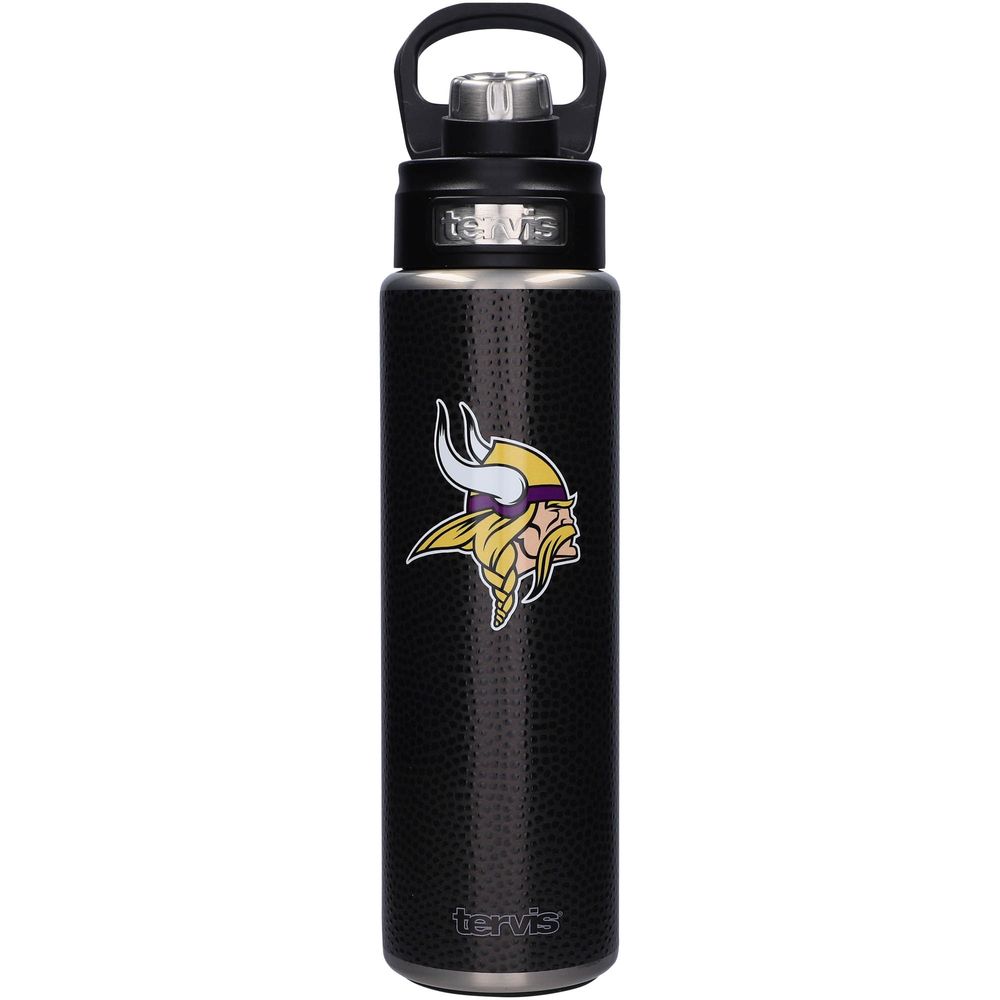 Tervis Minnesota Vikings 24oz. Wide Mouth Leather Water Bottle