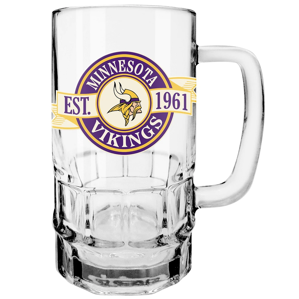 Le Sports Vault Minnesota Vikings 18 oz. Chope à bière