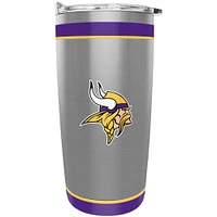 Le Sports Vault Vikings du Minnesota 20 oz. Gobelet en acier inoxydable