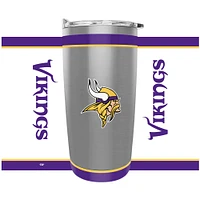 Le Sports Vault Vikings du Minnesota 20 oz. Gobelet en acier inoxydable