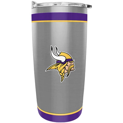 Le Sports Vault Vikings du Minnesota 20 oz. Gobelet en acier inoxydable