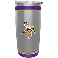 Le Sports Vault Vikings du Minnesota 20 oz. Gobelet en acier inoxydable