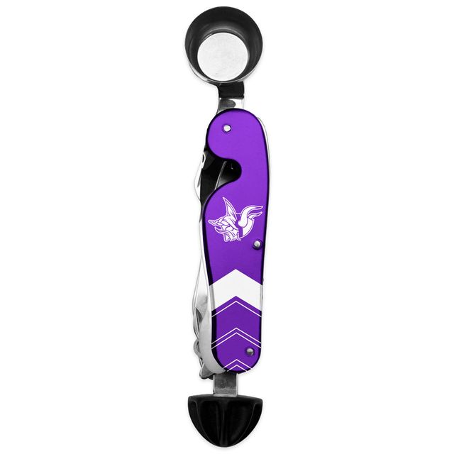 The Sports Vault Minnesota Vikings - Outil multifonction 8 pièces pour barman