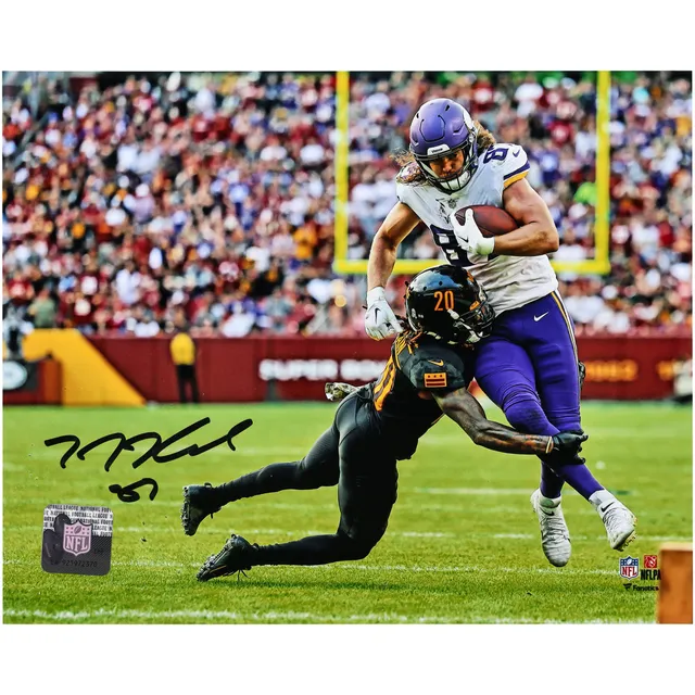 Lids T.J. Hockenson Minnesota Vikings Autographed Fanatics Authentic 8' x  10' Running Photograph