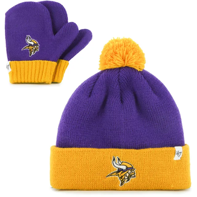 Lids Pittsburgh Steelers New Era Youth Core Classic Cuffed Knit Hat - Gold