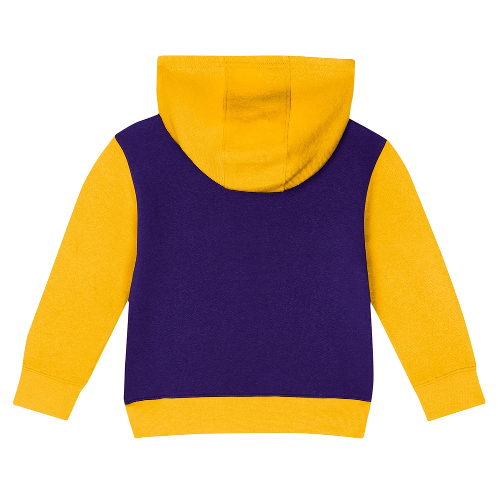 Toddler Minnesota Vikings Coin Toss Pullover Fleece Hoodie & Pants Set