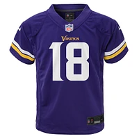 Toddler Nike Justin Jefferson Purple Minnesota Vikings Game Jersey