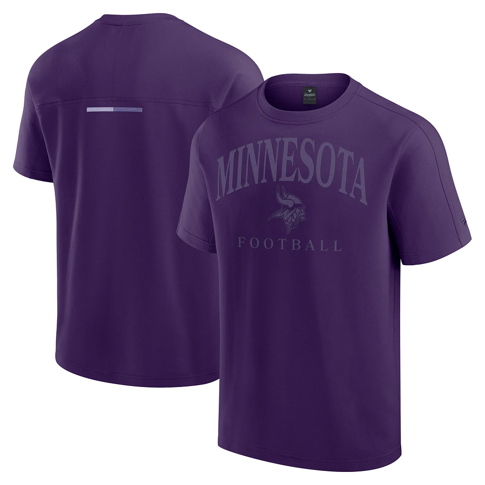 T-shirt unisexe Fanatics violet Minnesota Vikings Elements Flex Tri-Blend