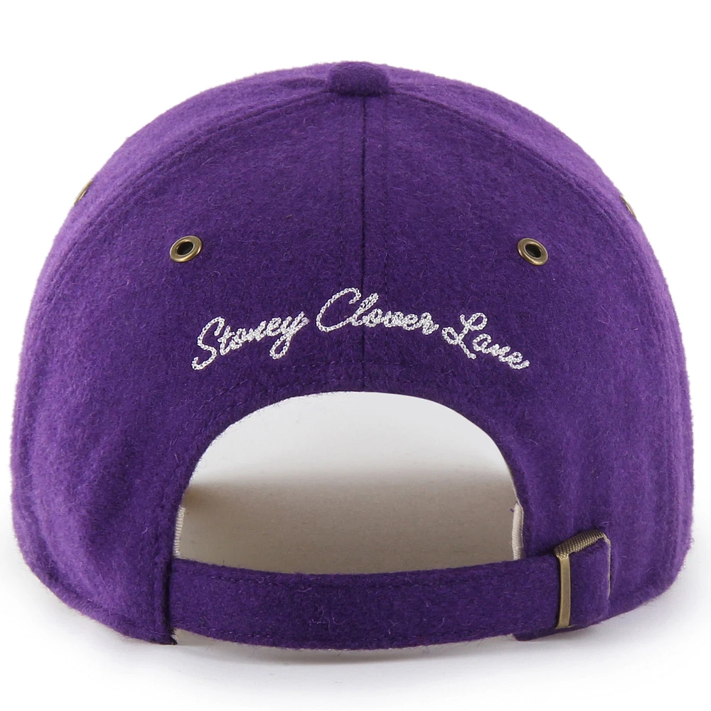 Casquette ajustable unisexe Stoney Clover Lane x '47 Purple Minnesota Vikings Field Goal Clean Up