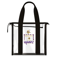 WEAR by Erin Andrews Minnesota Vikings Stadium Tote Bag with Team Color Trim