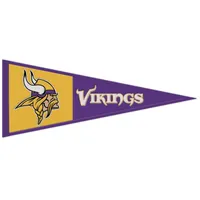 WinCraft Minnesota Vikings 13" x 32" Fanion avec logo principal