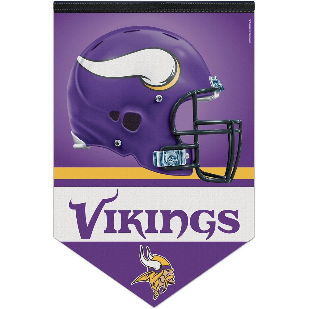 WinCraft Minnesota Vikings Bannière Premium 17" x 26"