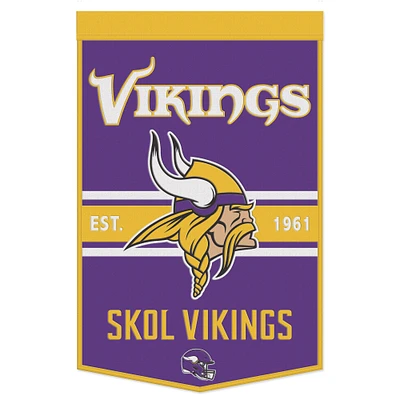 Bannière de championnat WinCraft Minnesota Vikings 24" x 38"