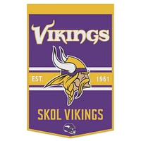 Bannière de championnat WinCraft Minnesota Vikings 24" x 38"