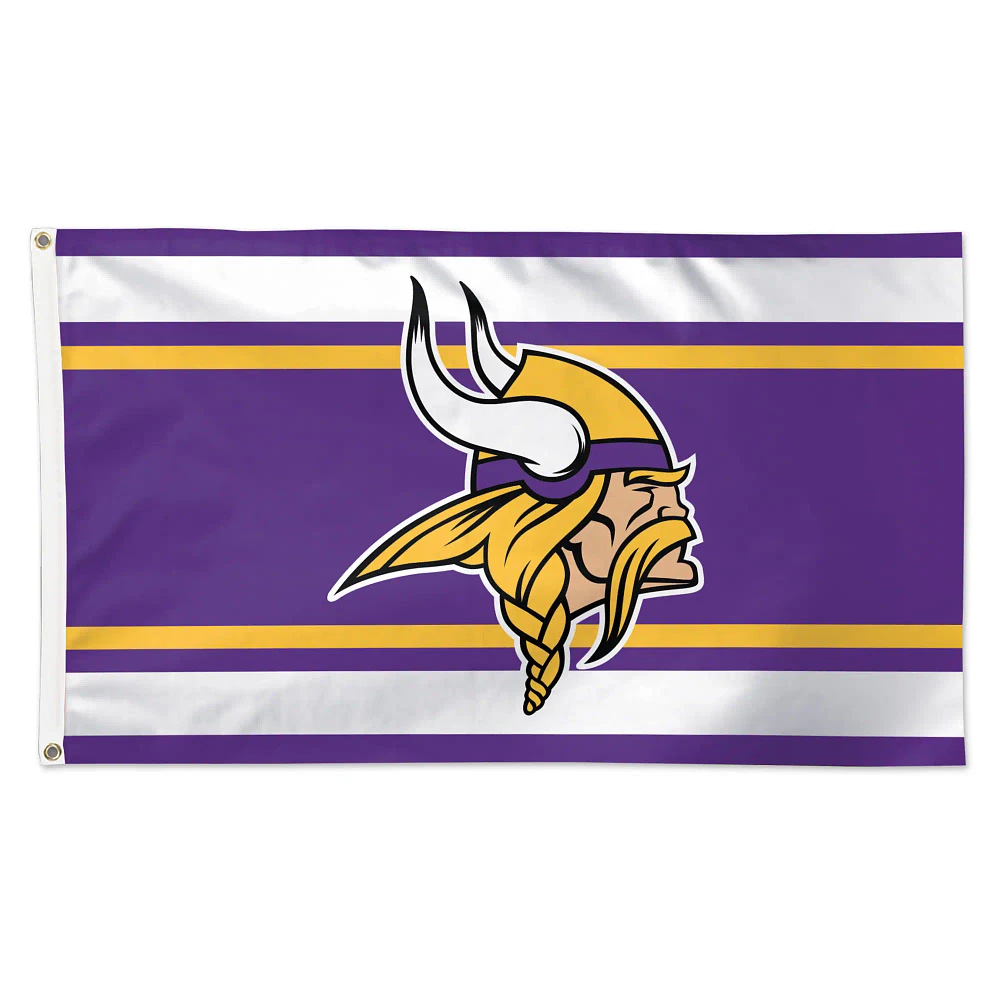 Minnesota Vikings Football Flag