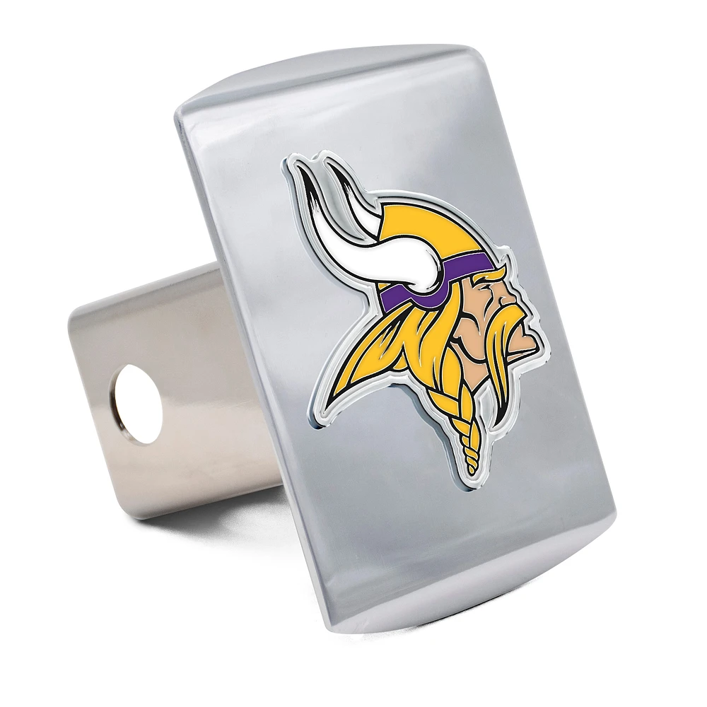 WinCraft Minnesota Vikings Premium Metal Hitch Cover