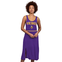 Women's G-III 4Her by Carl Banks  Purple Minnesota Vikings Center Field Maxi Dress