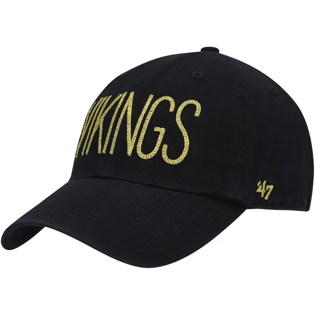 Women's Minnesota Vikings '47 White Miata Clean Up Logo Adjustable Hat