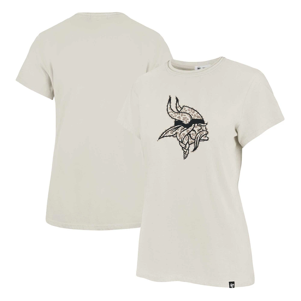 T-shirt Panthera Frankie des Vikings du Minnesota '47 crème pour femmes