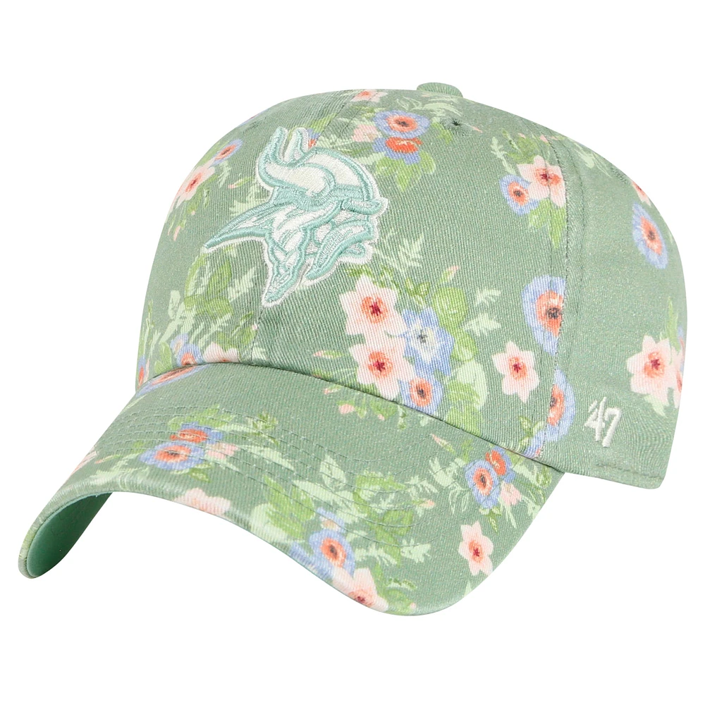 Women's '47  Green Minnesota Vikings Meadow Garden Clean Up Adjustable Hat