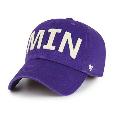 Casquette réglable '47 Minnesota Vikings Finley Clean Up pour femme