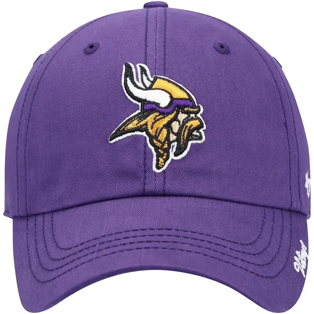 Casquette réglable pour femme '47 Minnesota Vikings Miata Clean Up Primary