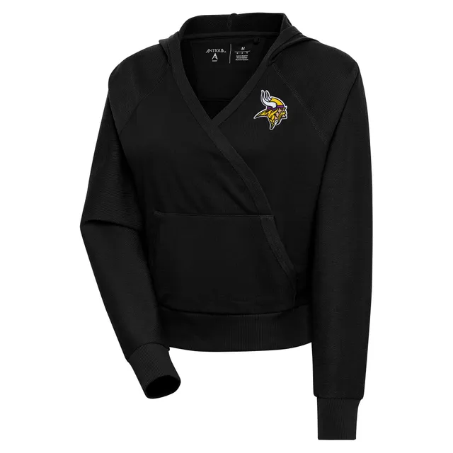 Minnesota Vikings Nike Women's Sideline Stack Performance Pullover Hoodie -  Purple