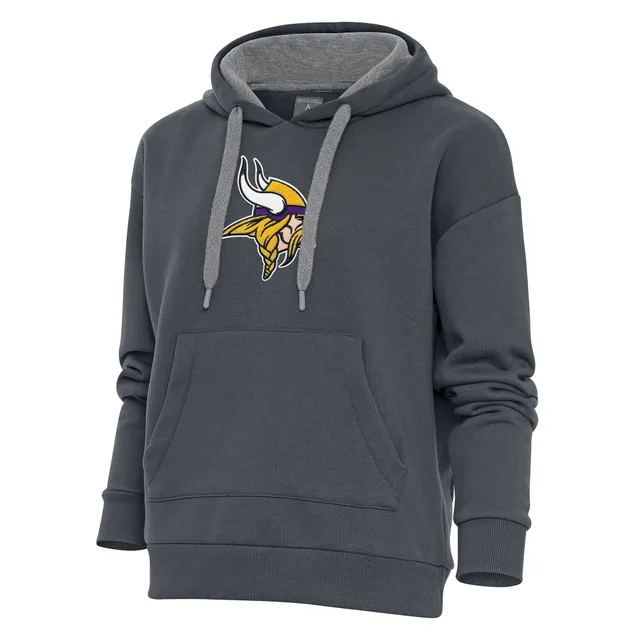 Lids Minnesota Vikings Antigua Women's Victory Logo Pullover Sweatshirt