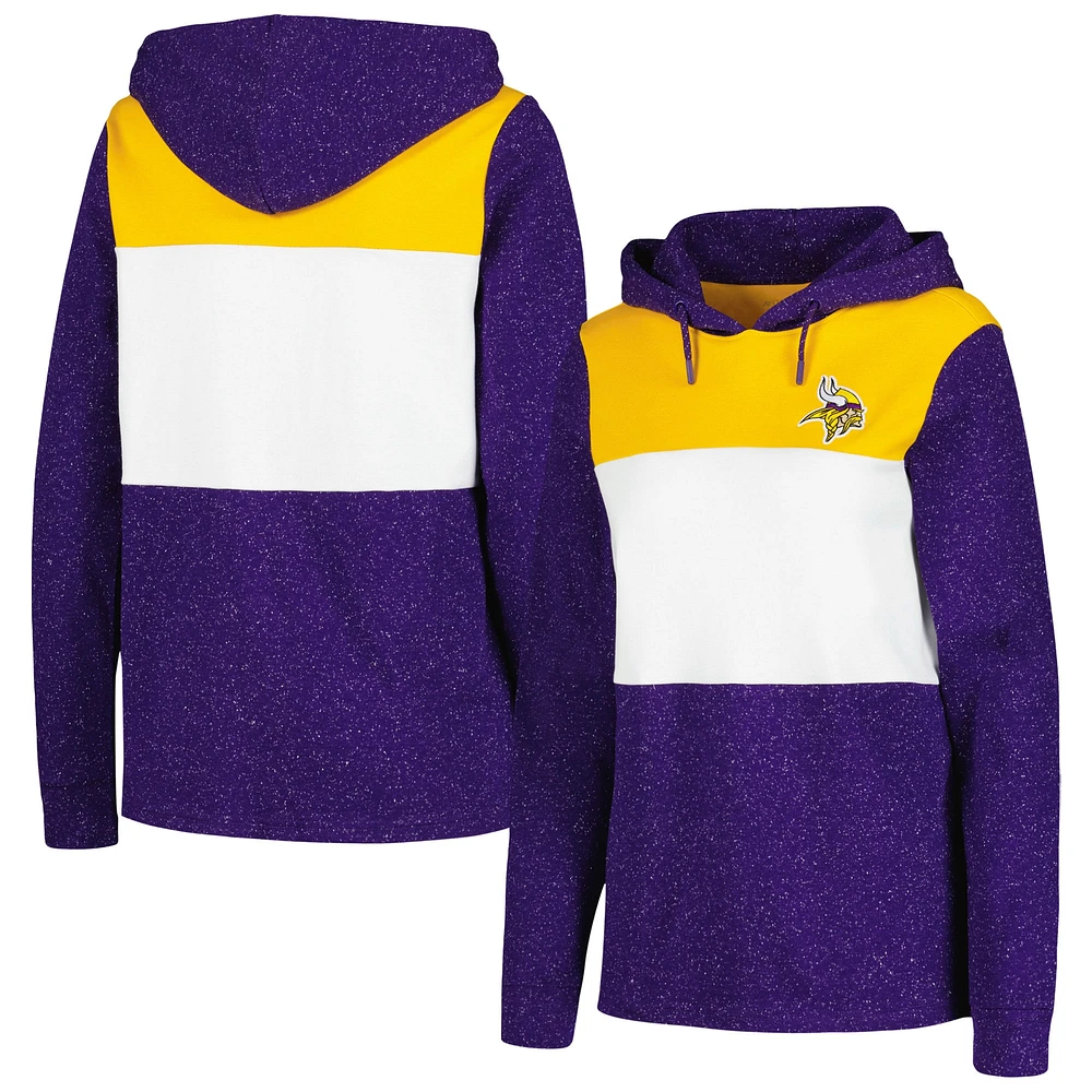 Sweat à capuche violet Antigua pour femmes Minnesota Vikings Wicket