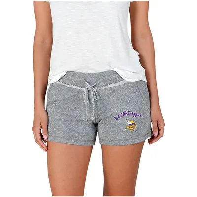 Minnesota Vikings Concepts Sport Women's Mainstream Terry Shorts - Gray