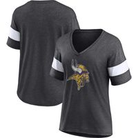 Womens Vikings V-Neck Tee