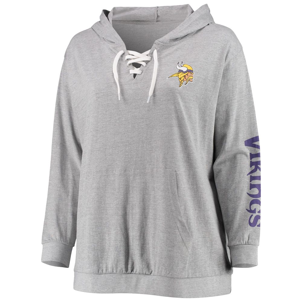 Minnesota Vikings — Fanatics Black & White Fleece Sweatshirt