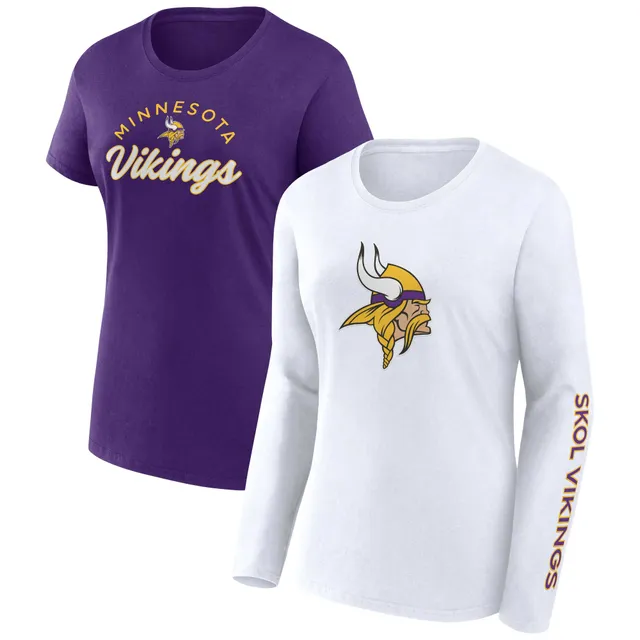 Lids Minnesota Vikings Fanatics Branded Women's Ombre Long Sleeve