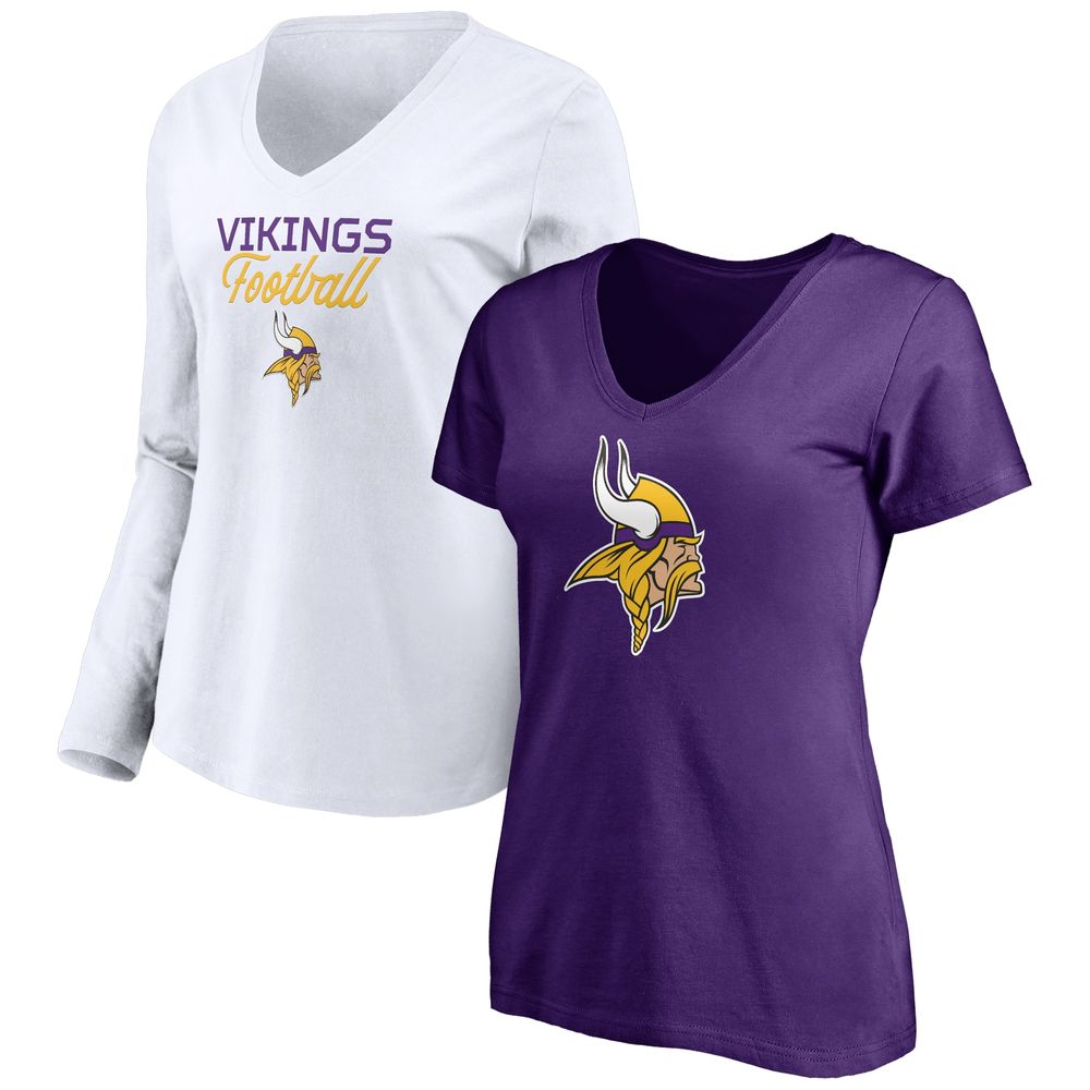 Lids Minnesota Vikings Fanatics Branded Women's Ombre Long Sleeve