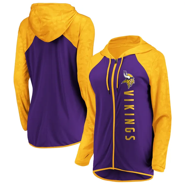 Lids Minnesota Vikings Fanatics Branded Women's Doubleface Slub Pullover  Hoodie - Purple