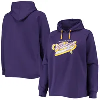 Minnesota Vikings Fanatics Branded Women's Doubleface Slub Pullover Hoodie  - Purple