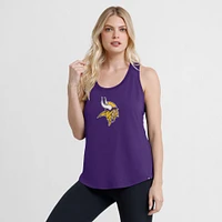 Women's Fanatics Purple Minnesota Vikings Iron Fan Tank Top