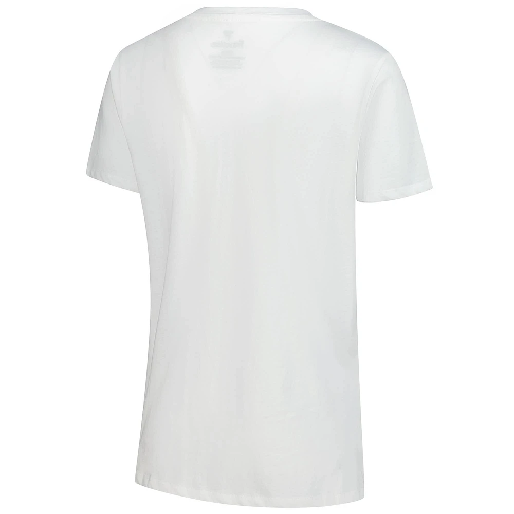 Women's Fanatics White Minnesota Vikings Cheerleader T-Shirt
