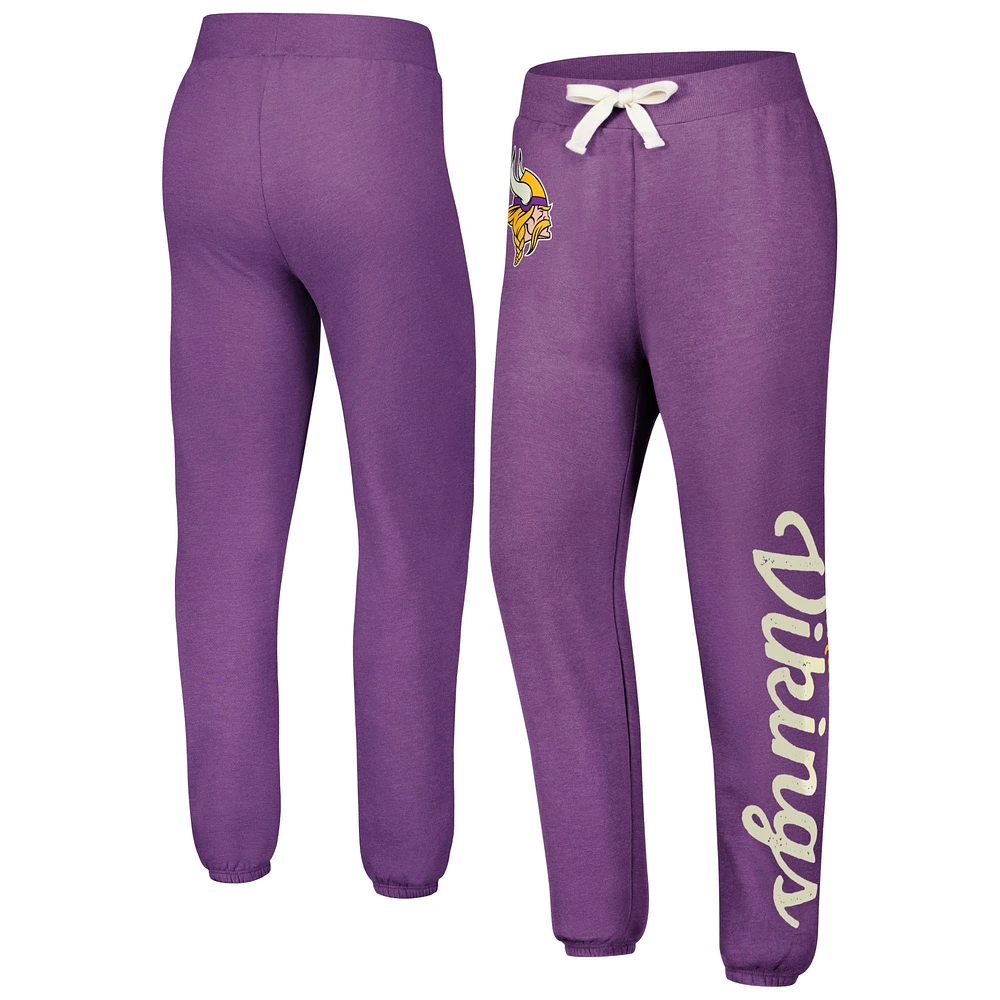 Pantalon en molleton Scrimmage pour femme G-III 4Her by Carl Banks pourpre Minnesota Vikings