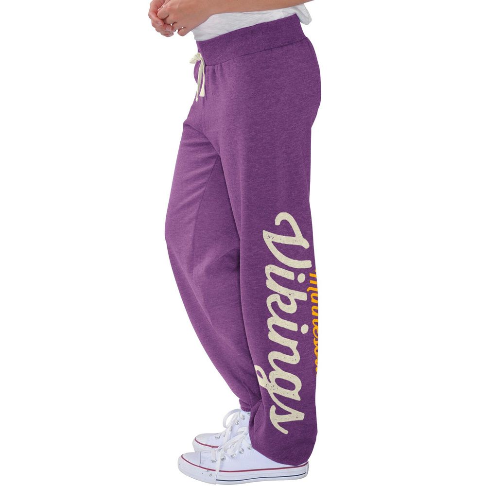 Women's G-III 4Her by Carl Banks Purple Minnesota Vikings Scrimmage Fleece  Pants