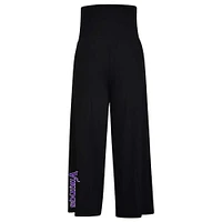 Women's Kiya Tomlin Black Minnesota Vikings Culotte Lounge Pants