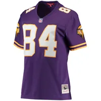 Men's Mitchell & Ness Randy Moss Purple Minnesota Vikings Legacy Replica  Jersey