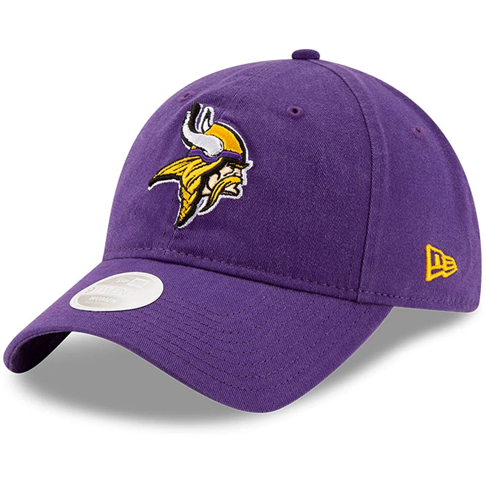 Shop New Era 9Twenty Minnesota Vikings Core Classic Dad Cap