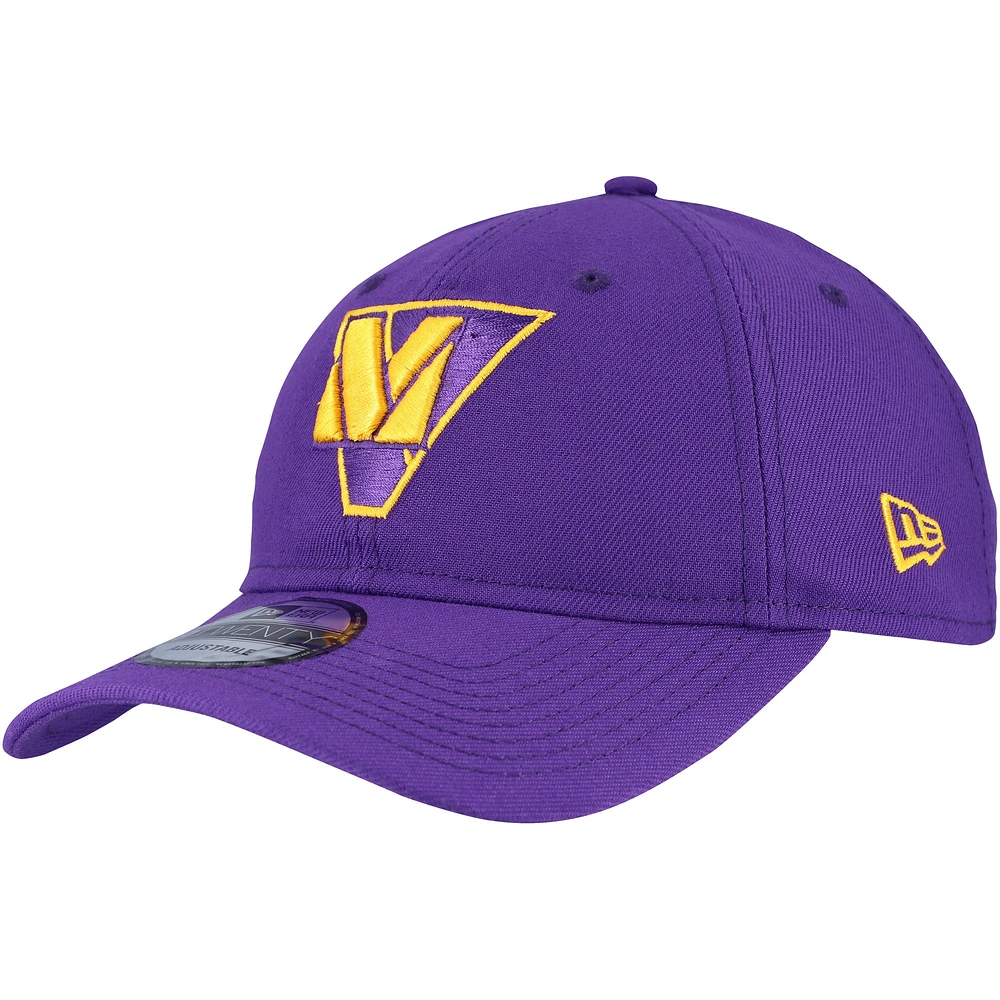 Women's New Era Purple Minnesota Vikings Standard 9TWENTY Adjustable Hat