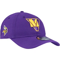 Casquette ajustable standard 9TWENTY pour femme New Era violette des Minnesota Vikings